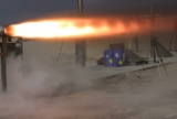 Rocket Test firing 010